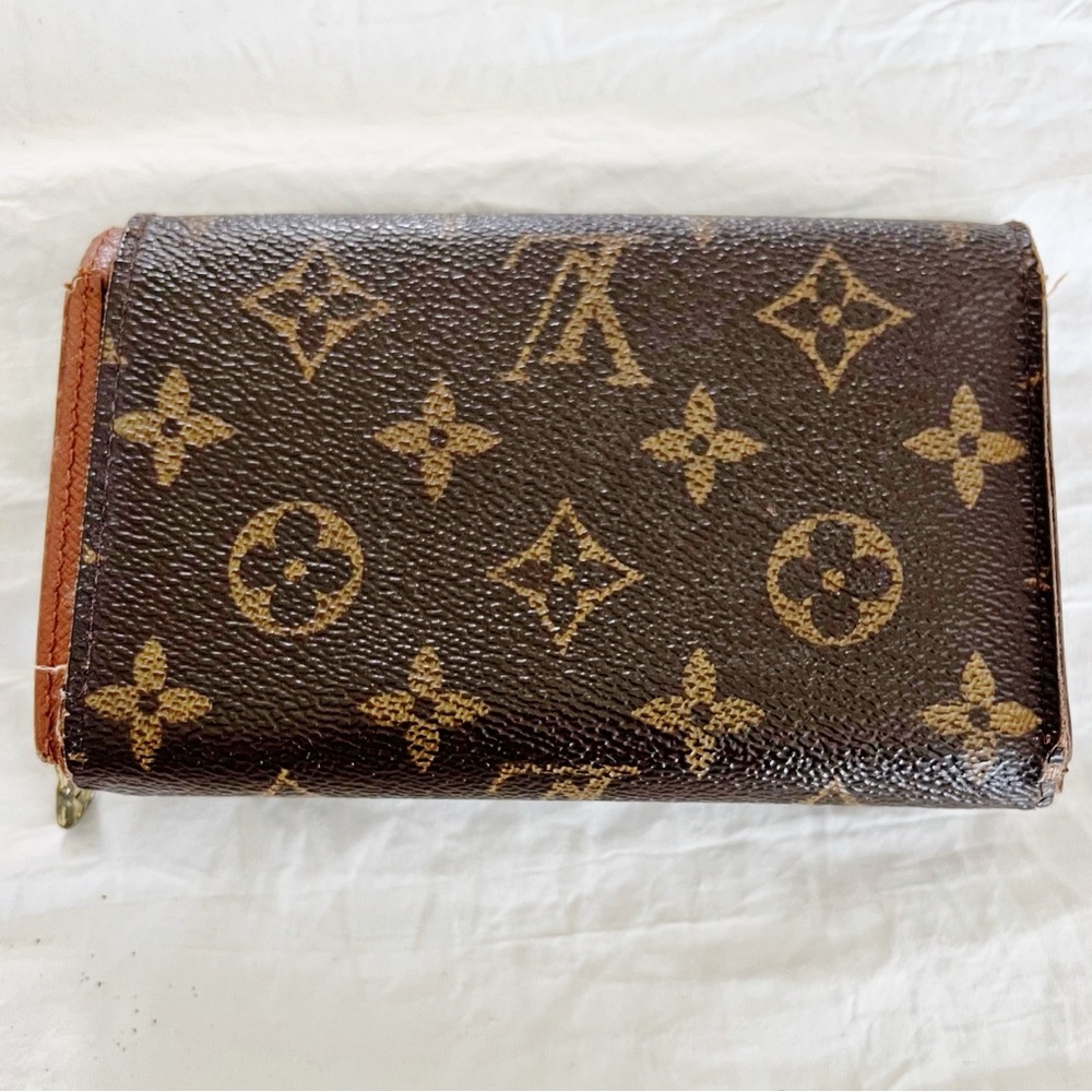LOUIS VUTTION Vintage Portomonevier Tresor Monogram Wallet ~ 97’ - Picture 10 of 17